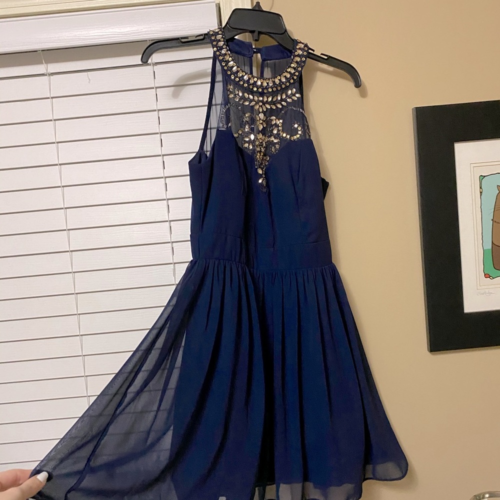 Short Homecoming dress.